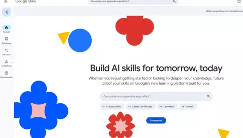 Google Skills : la formation gratuite de Google pour la tech